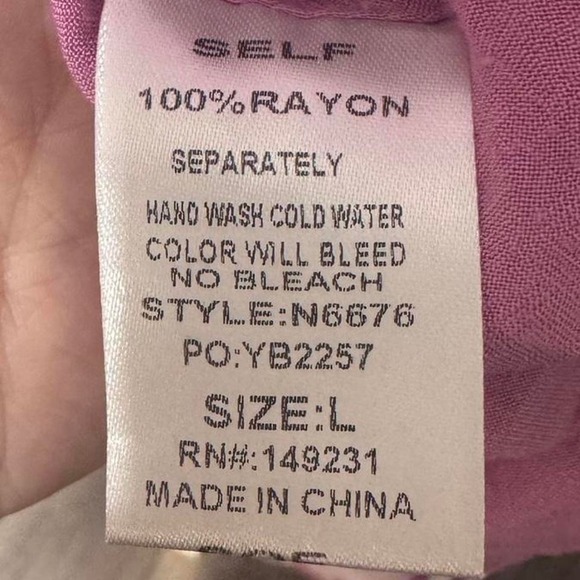 KORI America Striped Ruffle Hem Dress L Multicolor Boho Y2K Sleeveless Sundress - Picture 7 of 7